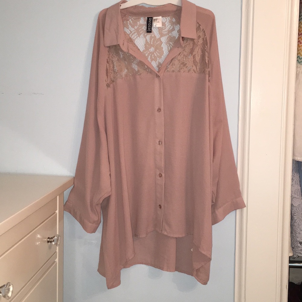 Mauve top from H&M